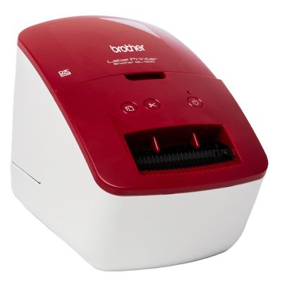 15. Brother QL-600RXX1 drukarka etykiet bezpośrednio termiczny 300 x 600 DPI 71 mm/s Przewodowa DK