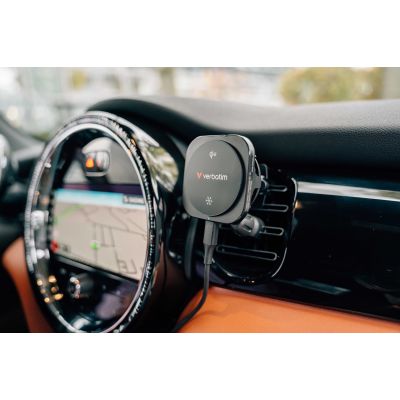 3. Verbatim Charge 'n' Drive Qi2 Smartfon Czarny USB Bezprzewodowe ładowanie Szybkie ładowanie Automatyczna