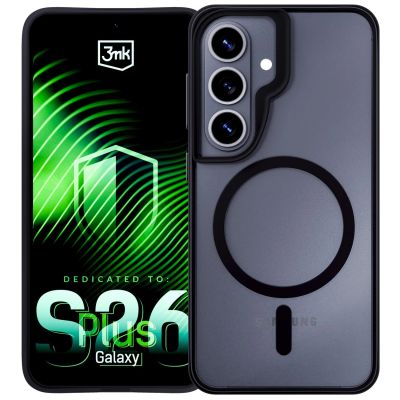10. Etui 3mk Satin Armor MagCase na Samsung Galaxy S26+ - czarne