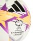 3. Piłka nożna adidas UCL Womens League 26/27 League Stage biało-pomarańczowo-srebrna KE5142