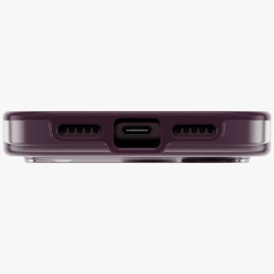 5. Etui UNIQ Clario Magclick Charging eco na iPhone 18 Pro / 17 Pro - fioletowe