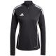 9. Bluza damska adidas Tiro 25 Competition Training Top czarno-szara JC6273
