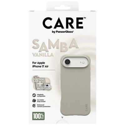 5. Etui CARE by PanzerGlass Fashionable Samba MagSafe na iPhone Air - szary