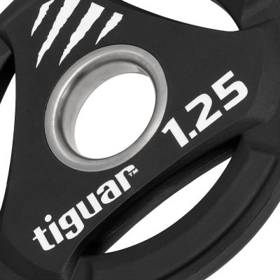 4. Talerz olimpijski tiguar  PU 1,25 kg TI-WTPU00125