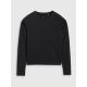 8. Longsleeve slim gładki dziewczęcy 4F 4FJRAW25TLONF603-20S