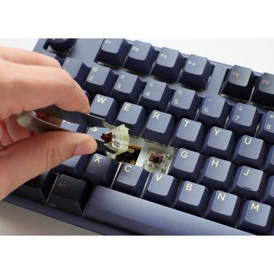 6. Ducky One 3 TKL klawiatura Gaming USB Niebieski