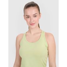 Top treningowy slim szybkoschnący damski 4F 4FRSS25TFSLF414-42S