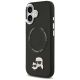 2. Etui Karl Lagerfeld Karl & Choupette Pins MagSafe do iPhone 17 - czarne