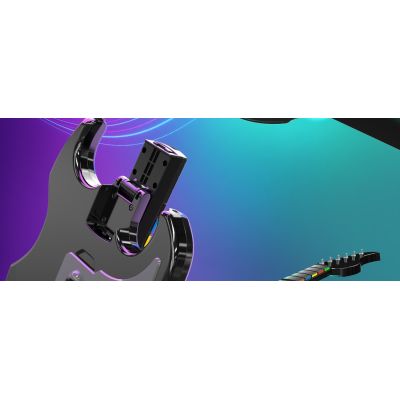 6. PDP Riffmaster Czarny, Szary Gitara Analogowa/Cyfrowa PC, Xbox One, Xbox Series S, Xbox Series X