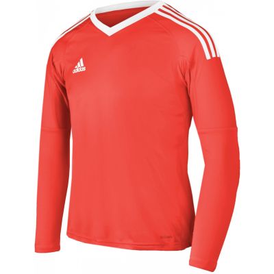 Koszulka bramkarska adidas Revigo 17 Junior AZ5388 z ochraniaczami na łokcie, wyposażona w technologię climacool oraz adizero
