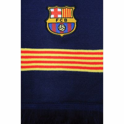 4. Szalik kibica FC Barcelona dwustronny double vertical scarf 5004BUD22