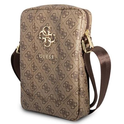 2. Torba Guess 4G Big Metal Logo na tablet 10'' - brązowa