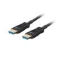 6. LANBERG KABEL HDMI LANBERG KABEL HDMI M/M V2.1 10M OPTYCZNY AOC CZARNY CA-HDMI-30FB-0100-BK