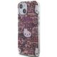2. Etui Hello Kitty IML Tags Graffiti na iPhone 15 - różowe