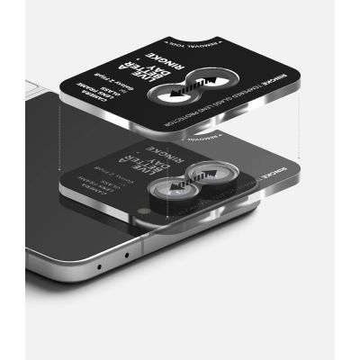 5. Osłona aparatu Ringke Camera Frame Protector 2-Pack na Samsung Galaxy Z Flip 8 - czarna