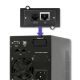 7. Qoltec 53042 zasilacz UPS Podwójnej konwersji (online) 1 kVA 800 W 2 x gniazdo sieciowe
