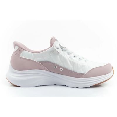 4. Skechers buty damskie sportowe Contour Foam białe SLIP-INS wygodne