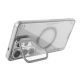 5. Etui Nillkin Iceblade Prop Magnetic z osłoną aparatu i podstawką kompatybilne z MagSafe na Samsung Galaxy S26 Ultra - przezroczysto-szare