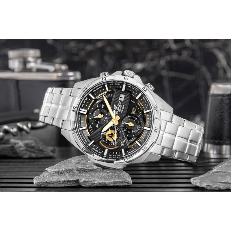 6. Zegarek Męski CASIO EDIFICE EFR-556D-1AVUEF 10 BAR