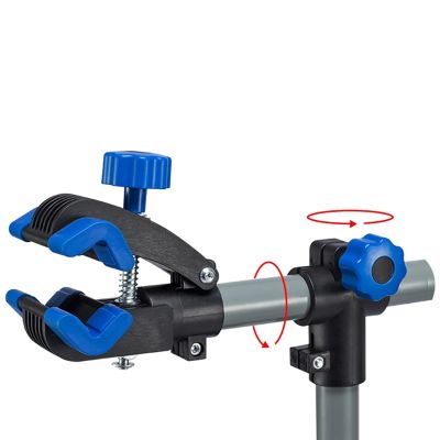 2. Stojak serwisowy Rockbros MP-02 do rowerów z pokrętłami podłogowy - czarny