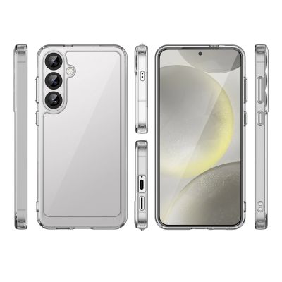 2. Etui silikonowe Outer Space Case z żelową ramką do Samsung Galaxy S25+ - przezroczyste