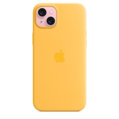 3. Silikonowe etui Apple z MagSafe Sunshine, do iPhone 15 Plus, MWNF3ZM/A