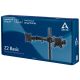 8. ARCTIC Z2 Basic uchwyt / stojak do monitorów 68,6 cm (27") Biurko Czarny