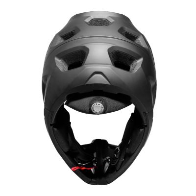 16. Kask rowerowy fullface Wozinsky z odpinanym daszkiem 57-59 cm - czarny