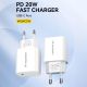 6. Ładowarka sieciowa Wozinsky WGWCCW 20W USB-C - biała