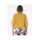 12. T-Shirt RIP CURL Seacell Crop Heritage Tee żółty