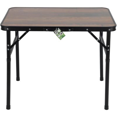 2. STOLIK TURYSTYCZNY SKŁADANY KEMPINGOWY 75X55X25-59CM DREWNO