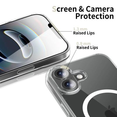 6. Etui Tech-Protect FlexAir Hybrid MagSafe na iPhone 17 - przezroczyste