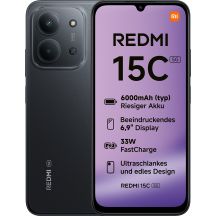 Smartfon Xiaomi Redmi 15C 5G Dual Sim 4GB RAM 128GB - Midnight Black