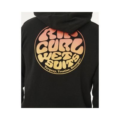 5. Bluza męska RIP CURL Wettie Passage Icon Zip Thru czarna