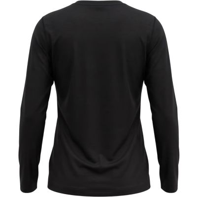 3. Koszulka damska 4F longsleeve F639 głęboka czerń 4FWMM00TLONF639 20S