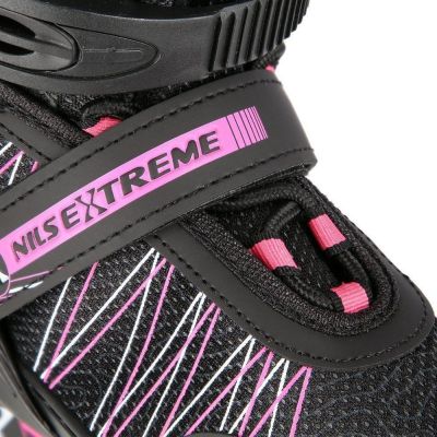 7. Łyżworolki Nils Extreme NH11912 A 2w1 z wymienną płozą hokejową 31-34 Jr 16-21-045