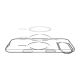 5. Etui Spigen Liquid Crystal MagSafe na iPhone 17 Air - przezroczysto-białe