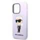 6. Etui Karl Lagerfeld KLHCP14LSNIKBCU iPhone 14 Pro - fioletowe