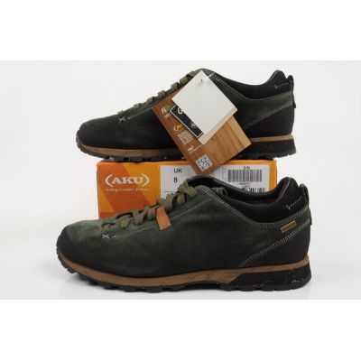 10. Aku buty trekkingowe męskie Bellamont Gore-tex wytrzymałe turystyczne zielone