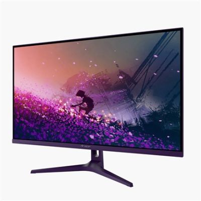 11. Arozzi Nova 32” monitor komputerowy 80 cm (31.5") 2560 x 1440 px Quad HD LED Fioletowy