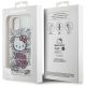 8. Etui Hello Kitty IML Kitty On Bricks Graffiti na iPhone 15 - białe