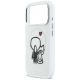 6. Etui Karl Lagerfeld Karl & Choupette Back MagSafe na iPhone 17 Pro - przezroczyste