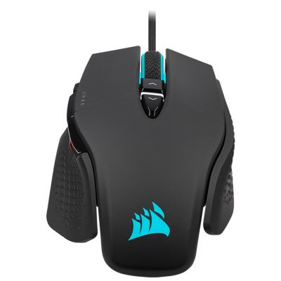 16. Corsair M65 RGB ULTRA myszka Po prawej stronie USB Typu-A Optyczny 26000 DPI