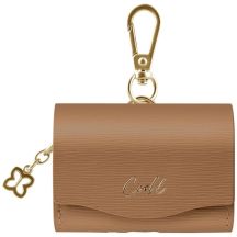 Etui UNIQ Coehl Mirelle na AirPods Pro - brązowe