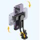 20. Wozinsky Selfie stick WC1Y3S teleskopowy tripod 1.3m z uchwytem na telefon - czarny