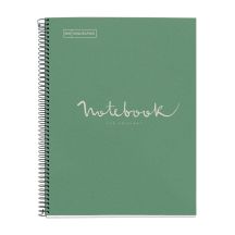MAUL A613551 notatnik A4 80 ark. Zielony