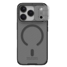 Etui Nillkin CamShield Pro kompatybilne z MagSafe na iPhone 17 Pro Max - przezroczysto-czarne