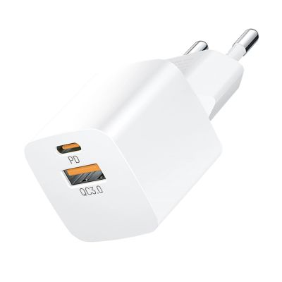 2. Ładowarka sieciowa Wozinsky CMWCW 20W USB-C / USB-A - biała