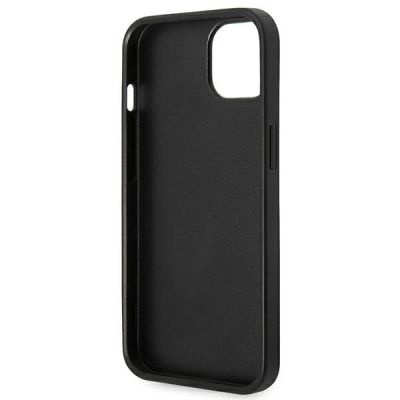 7. Etui Karl Lagerfeld Saffiano Karl`s Head Patch na iPhone 13 / 14 / 15 - czarne