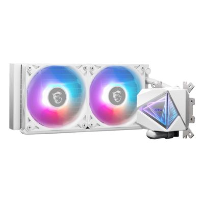 2. MSI MAG Coreliquid I240 Procesor Zestaw do chłodzenia płynami 12 cm Biały 1 szt.